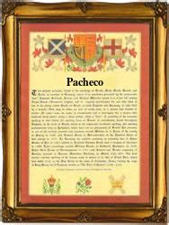 pacheco surname meaning